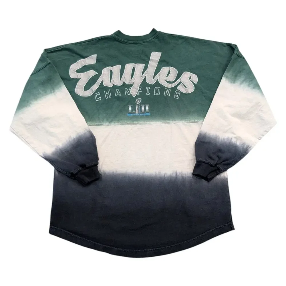 2018 Philadelphia Eagles Champions Longsleeve Spirit Jersey - Picture 2 of 6